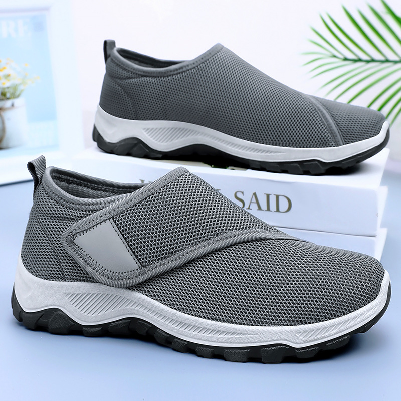 Velcro Hook Loop - 2026 Neue Sommer-Herrenschuhe aus Mesh, Modische