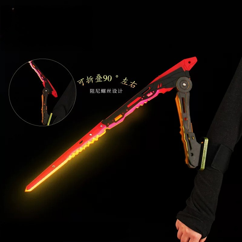 Cosplay Prop Katana - Anime Cyberpunk Katana Mantis Klinge Leuchtendes