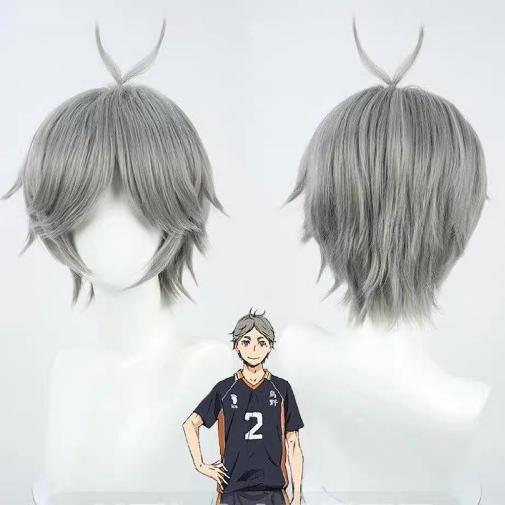 Wig Fiber Net - HAIRJOY Synthetische Haarperücke Haikyuu!! Sugawara Koushi