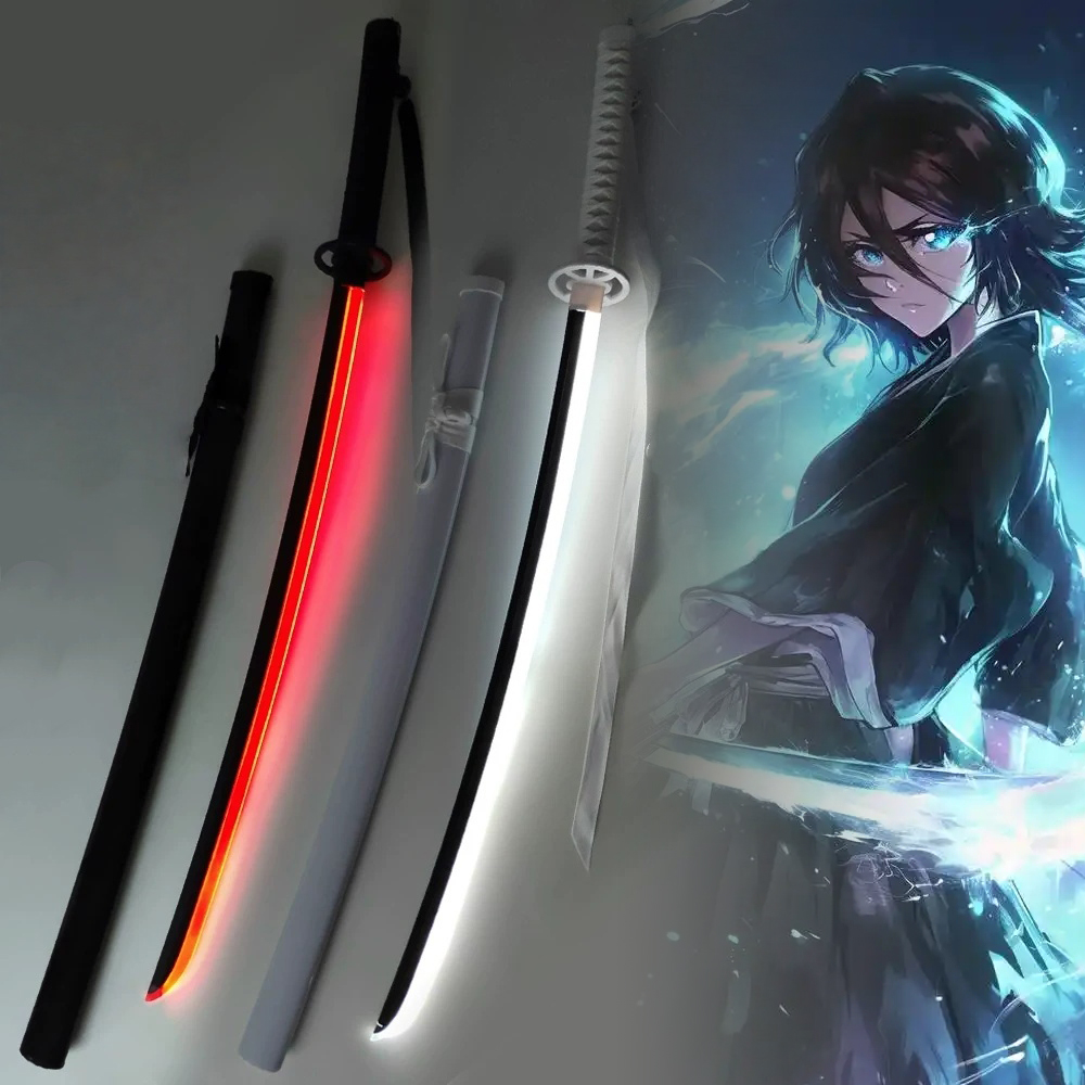 Cosplay Prop Katana - 40 zoll Glow Bleach Katana Led
