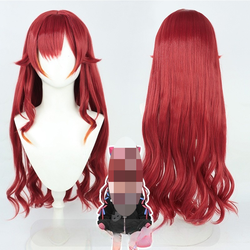 Wig Fiber Net - Vtuber Nekota Tsuna Cosplay-Perücke – Länge