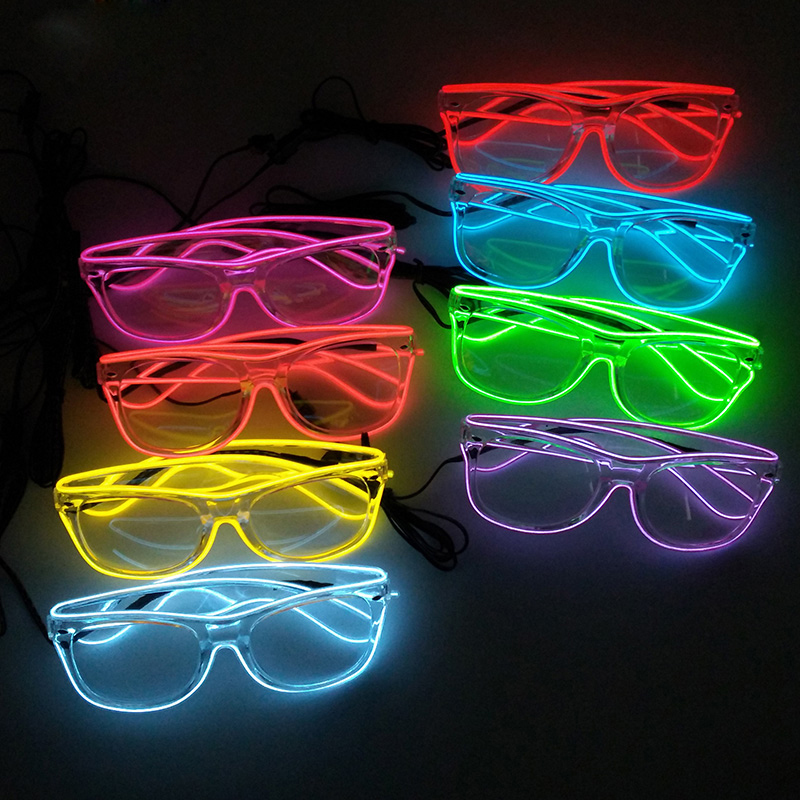 Led El Wire - 1PC Blinkende EL Draht Transparente LED