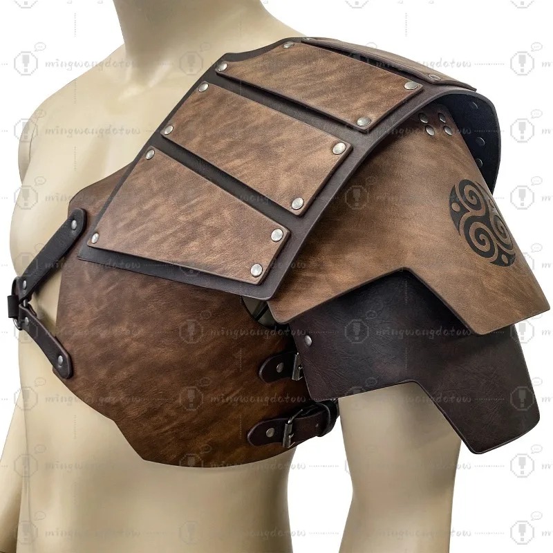 Prop For Cosplay - Mittelalterliche einseitige Schulterrüstung im nordischen Stil,