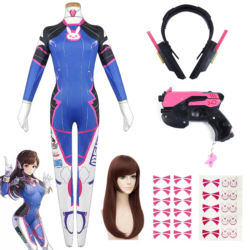 Dva Cosplay Prop - Spiel Overwatch Dva Cosplay Kostüme Strumpfhosen