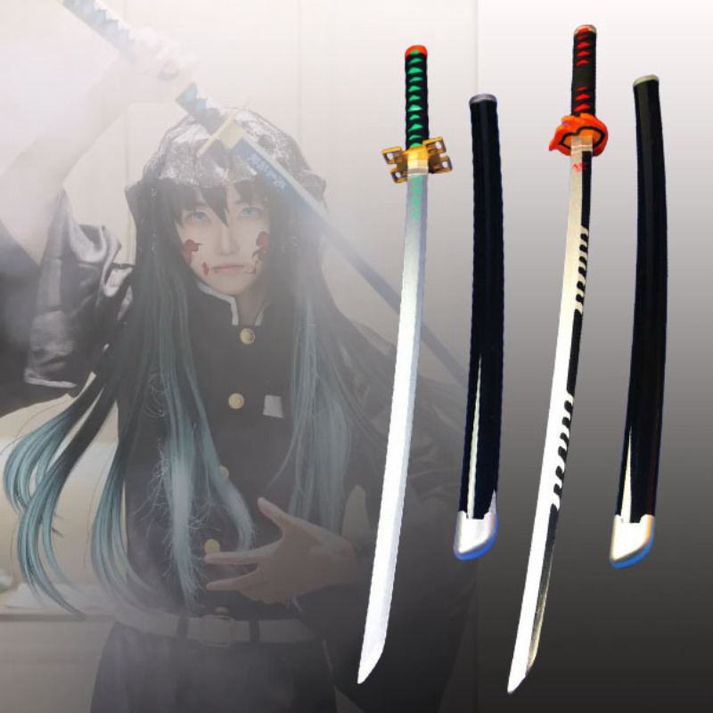 Cosplay Prop Katana - 41in/104cm Dämon Slayer Katana Anime Ninja