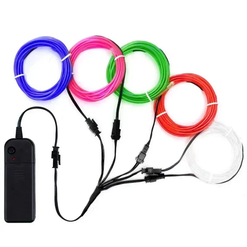 Led El Wire - 1M/3M/5M Flexible Neon Licht Ball Kleid