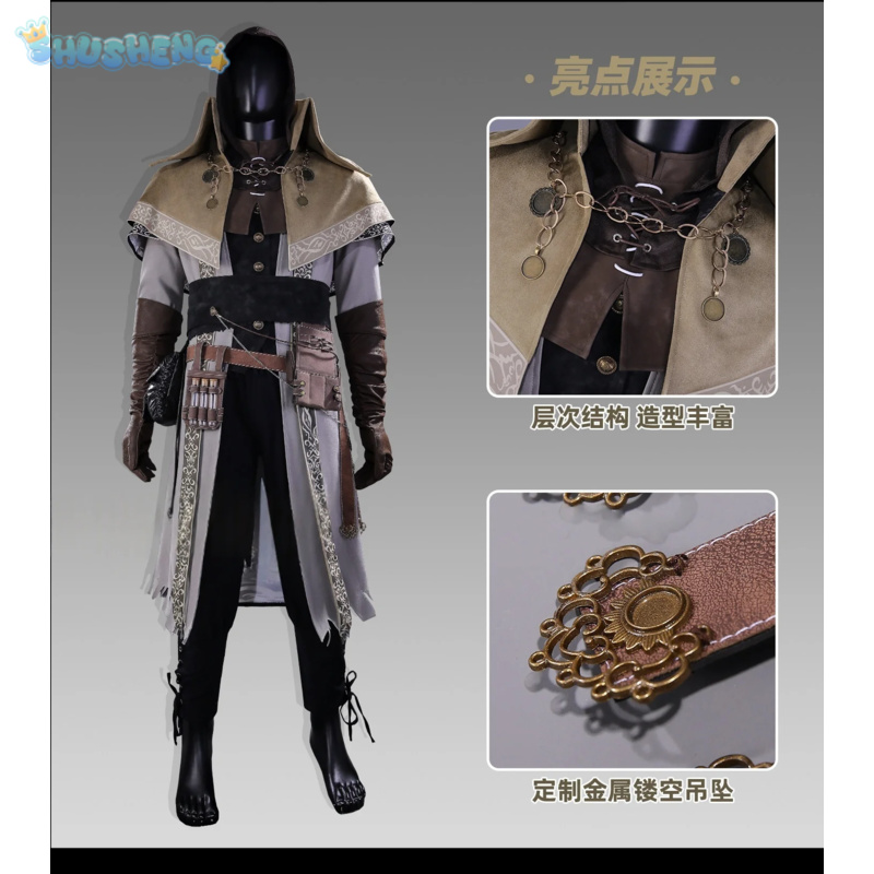 Bloodborne Cosplay Prop - Spiel Bloodborne Tomb Prospector Cosplay Kostüm