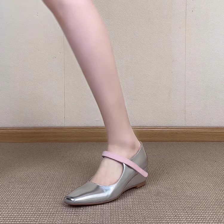 Damen Keilabsatz-Schuhe mit ec – Velcro Hook Loop Bewertung und Preis