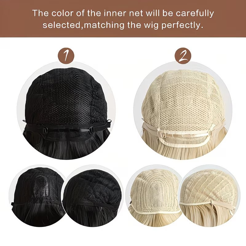 Luftiger Pony, kurze Bob-Perüc – Wig Fiber Net Bewertung und Preis