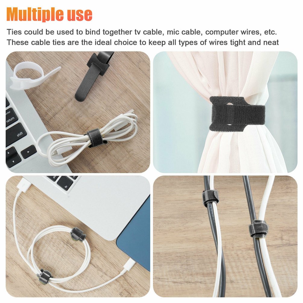 Klettverschlüsse für Kabel, Ka – Velcro Hook Loop Bewertung und Preis