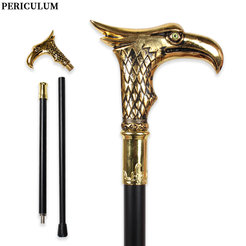Glänzender Goldener Adlerkopf- – Detachable Cosplay Prop Bewertung und Preis