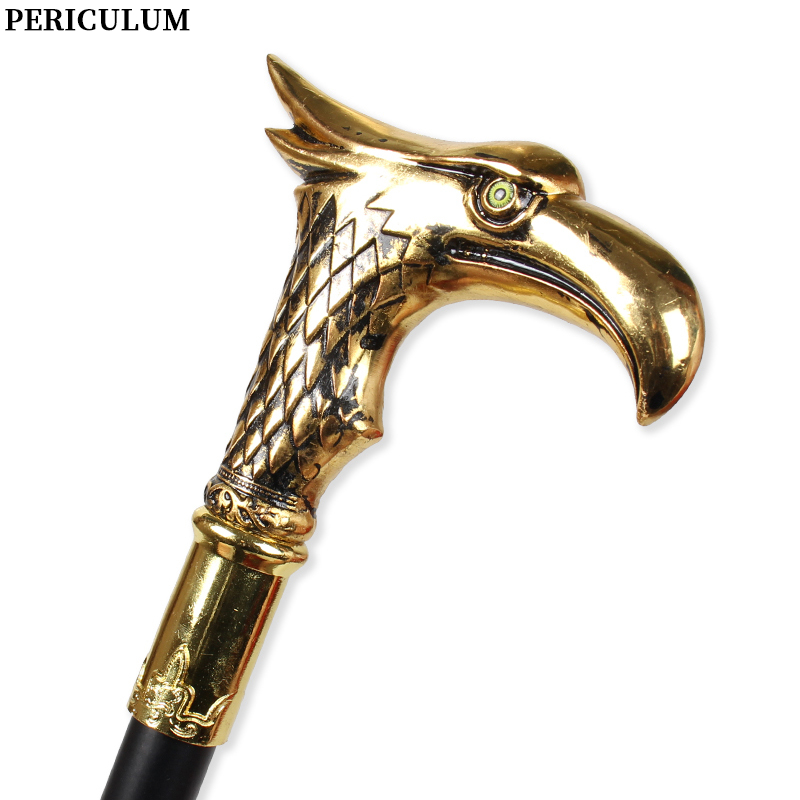 Glänzender Goldener Adlerkopf- – Detachable Cosplay Prop Bewertung und Preis