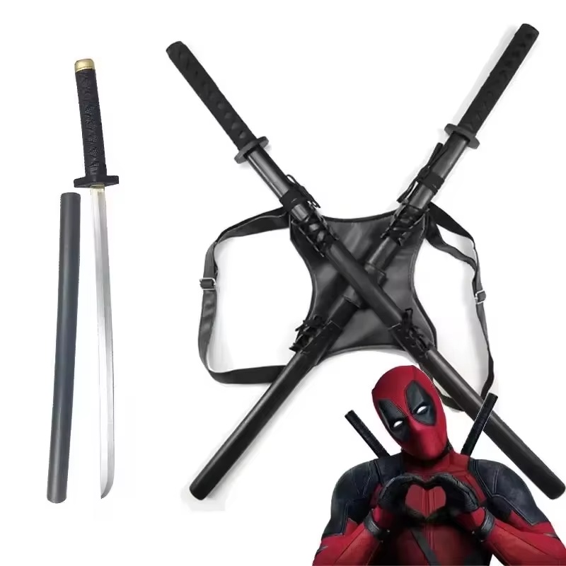 2025 neue 61 cm Deadpool Katan – Cosplay Prop Katana Bewertung und Preis