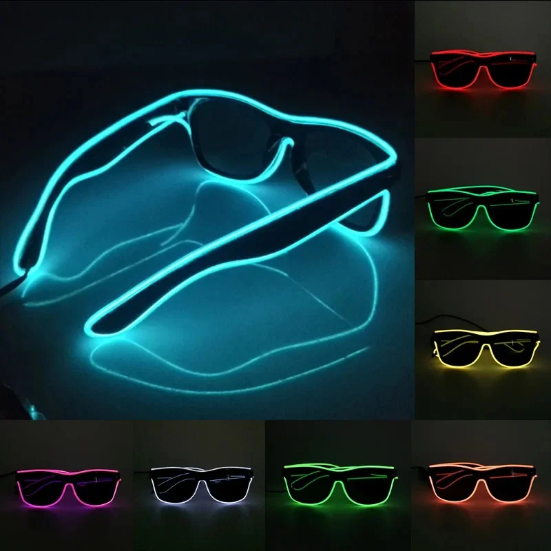 Blinkende Brille, EL-Draht, LE – Led El Wire Bewertung und Preis