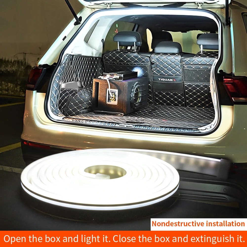 Auto Hohe Helligkeit Kofferrau – Led El Wire Bewertung und Preis