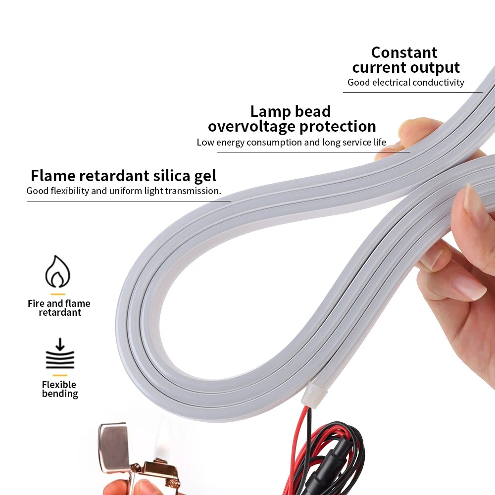 Auto Hohe Helligkeit Kofferrau – Led El Wire Bewertung und Preis
