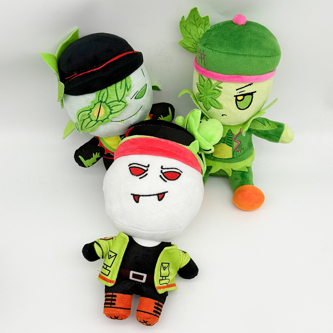 Lustiges Spiel, grüne Rettiche – Cosplay Plushie Prop Bewertung und Preis