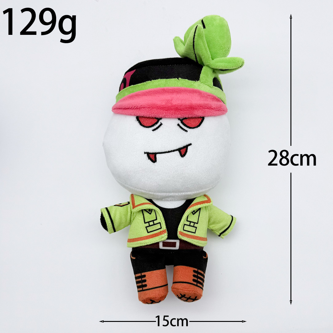 Lustiges Spiel, grüne Rettiche – Cosplay Plushie Prop Bewertung und Preis