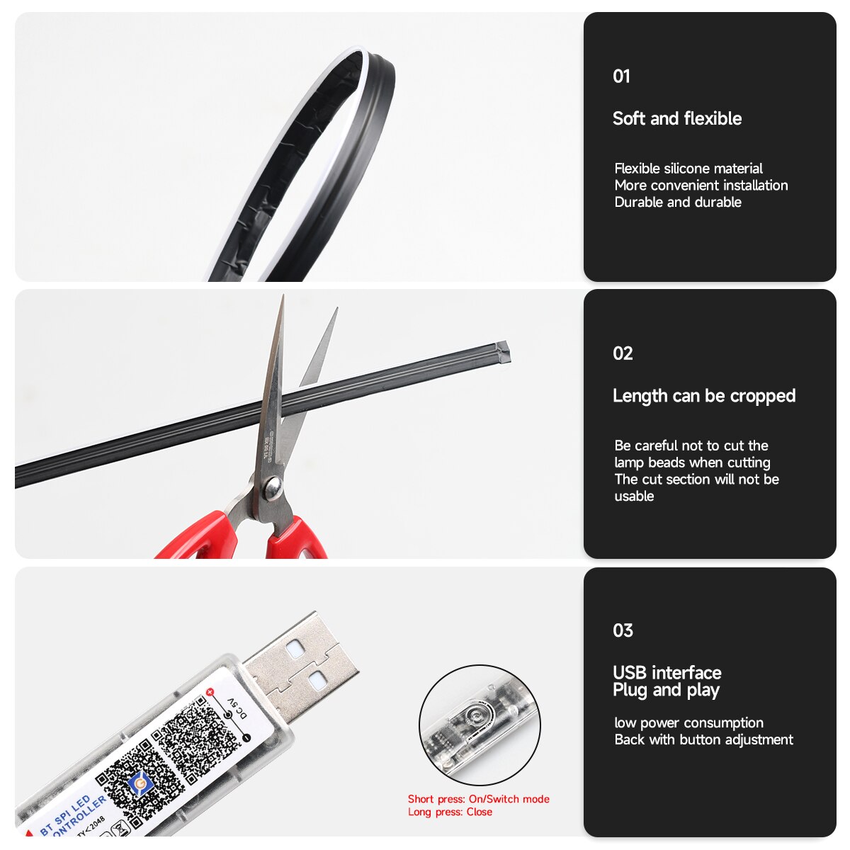 Auto LED Umgebungslicht USB 64 – Led El Wire Bewertung und Preis