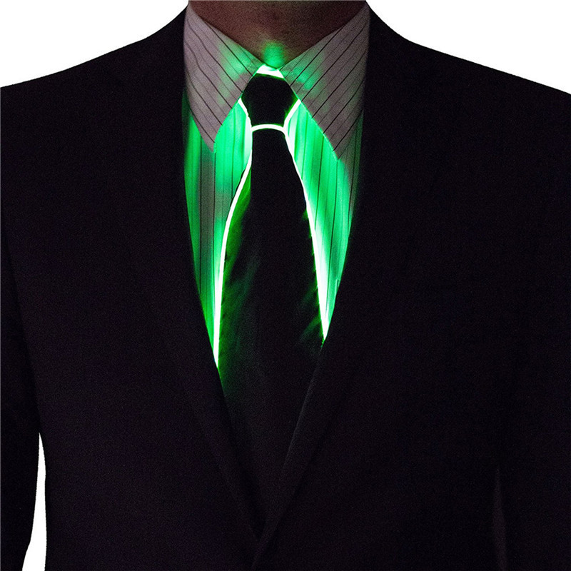 Männer Glowing Tie EL Draht Ne – Led El Wire Bewertung und Preis