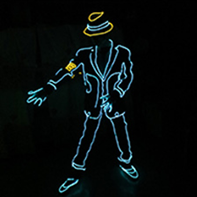 EL Wire Glowing Jazz Dance Kos – Led El Wire Bewertung und Preis