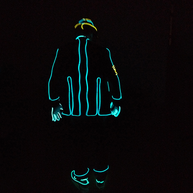 EL Wire Glowing Jazz Dance Kos – Led El Wire Bewertung und Preis