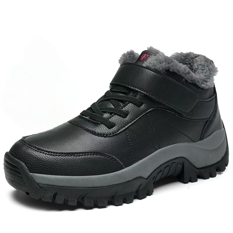 Damen Leder Große Größe Knöche – Velcro Hook Loop Bewertung und Preis