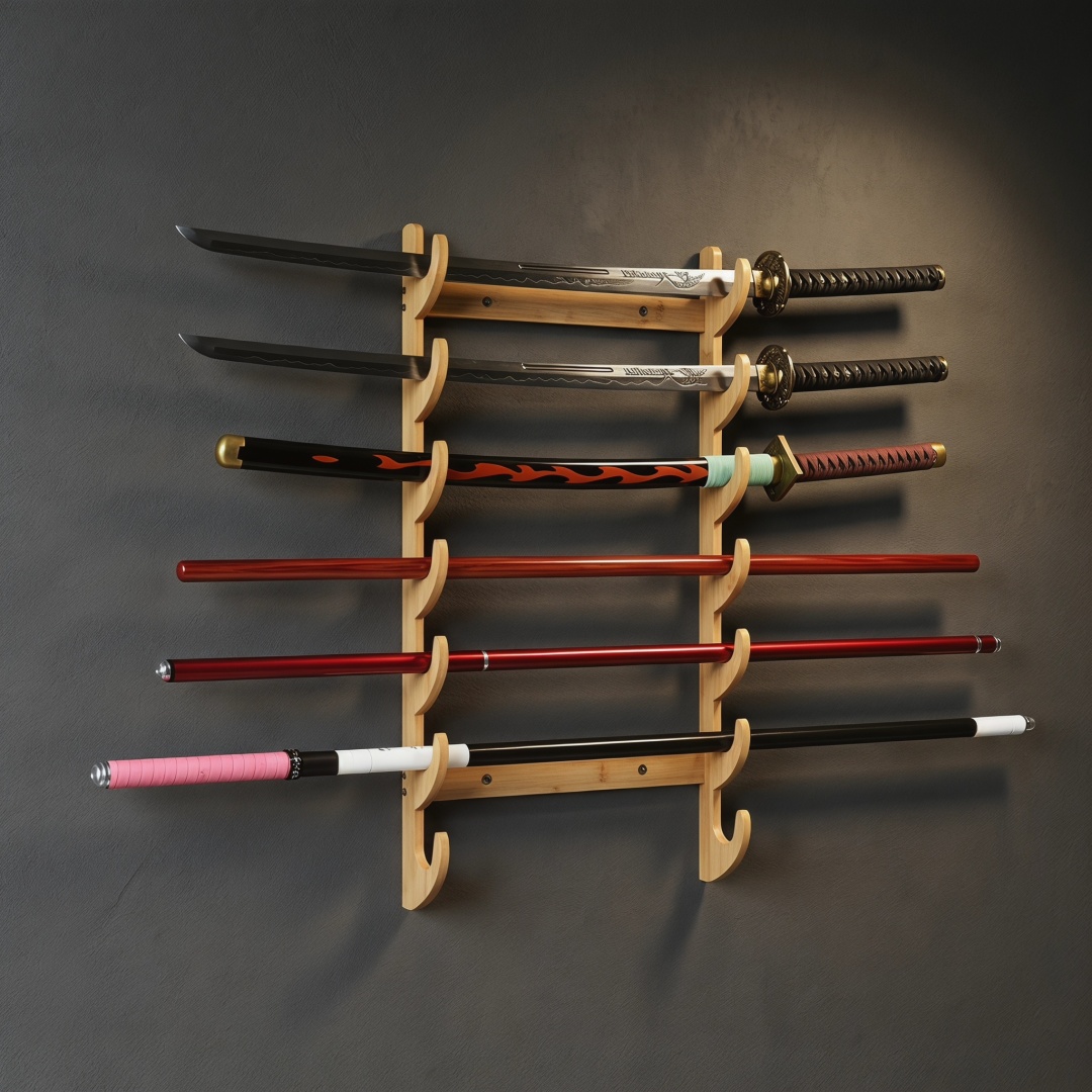 8-lagiges Wandregal zur Schwer – Cosplay Prop Katana Bewertung und Preis
