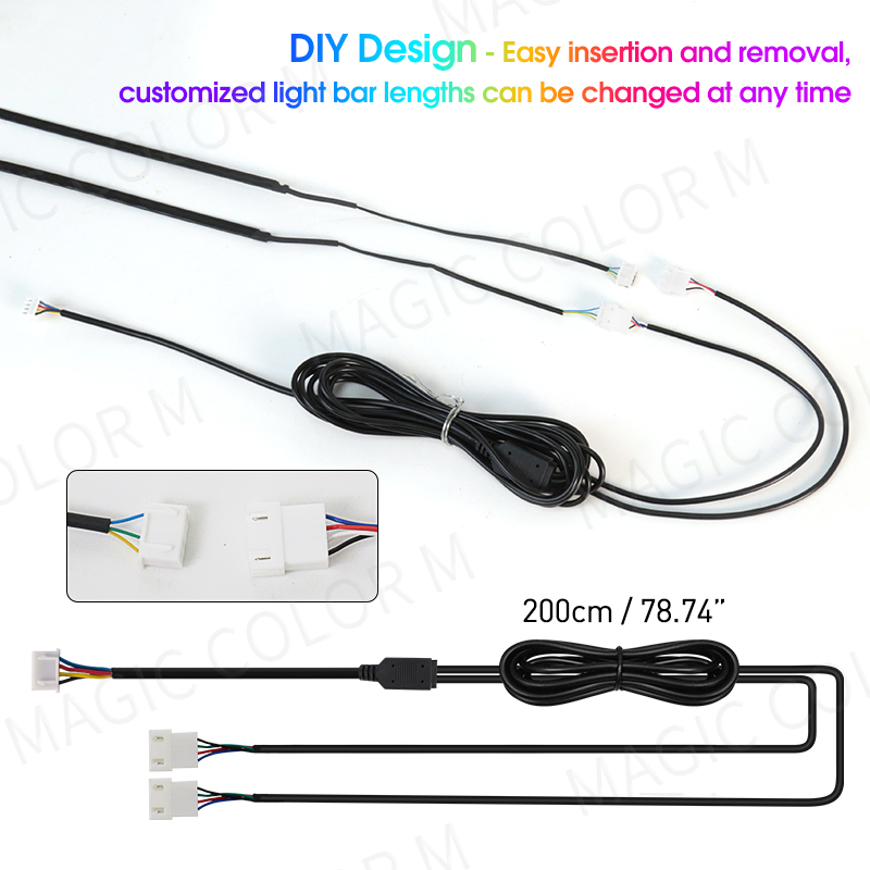 Vgetting 140/55,1 Zoll Auto Um – Led El Wire Bewertung und Preis