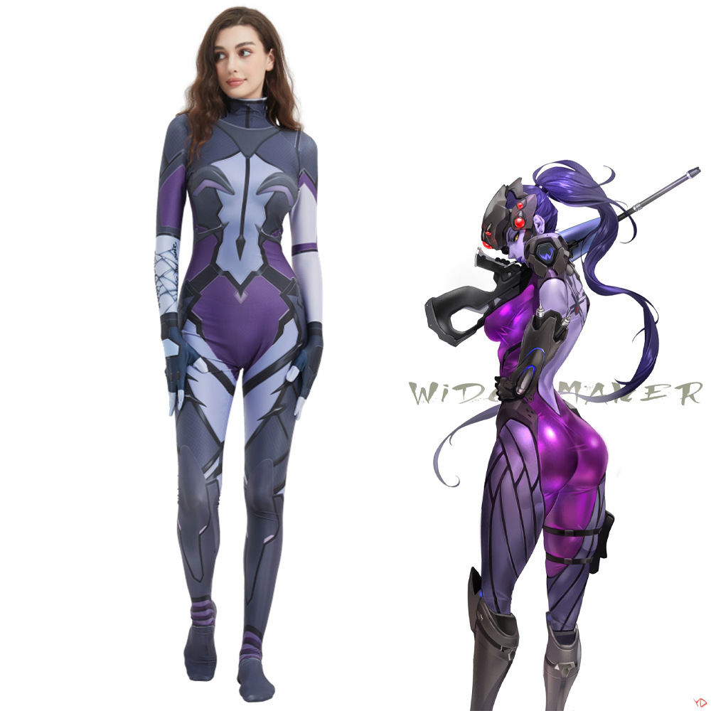 D.VA Widowmaker Jumpsuit Onesi – Dva Cosplay Prop Bewertung und Preis