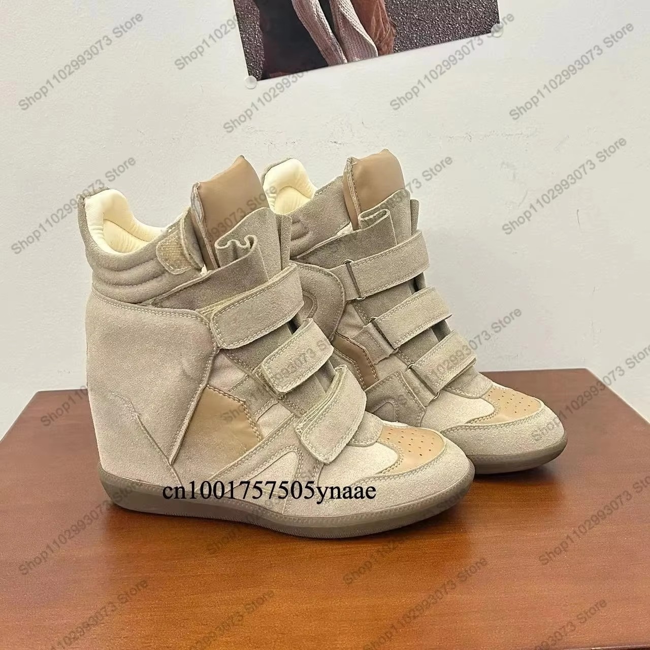 Damen-Sneaker mit verstecktem  – Velcro Hook Loop Bewertung und Preis